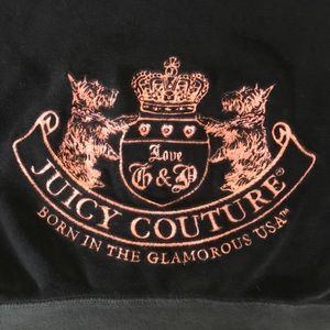 Juicy Couture velour zip up hoodie